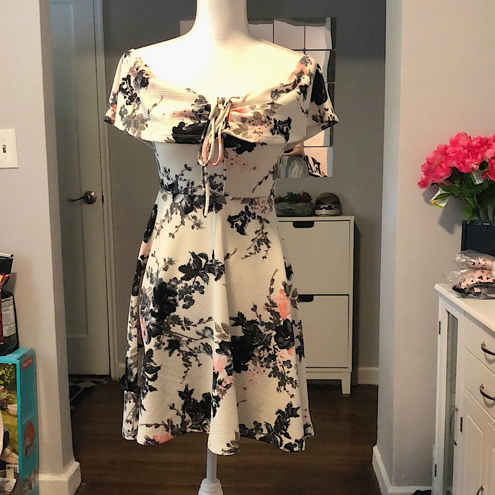 Charlotte Russe fit and flare dress